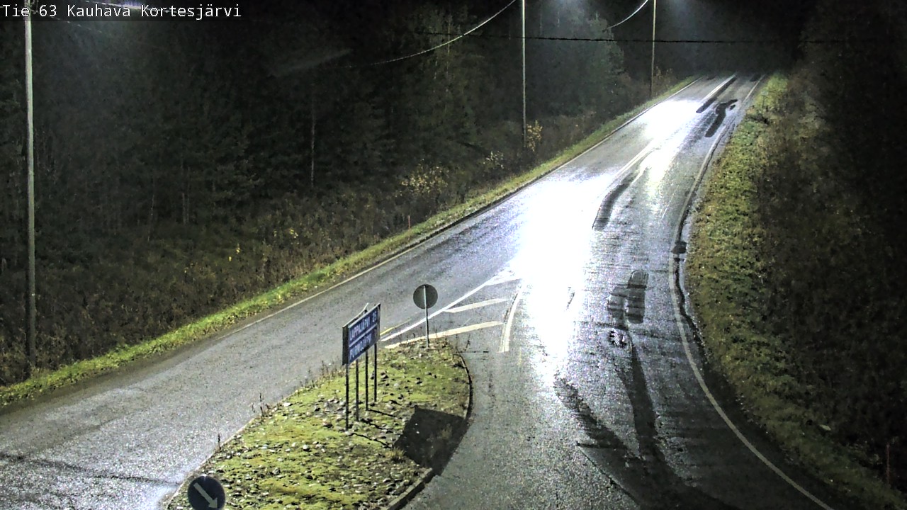 Weather Camera Image Road 63 Kauhava Kortesjärvi, Kauhava, Etelä-Pohjanmaa