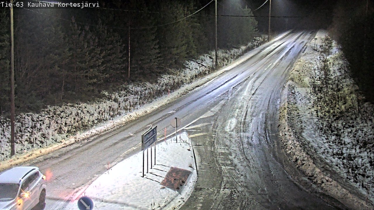 Weather Camera Image Road 63 Kauhava Kortesjärvi, Kauhava, Etelä-Pohjanmaa