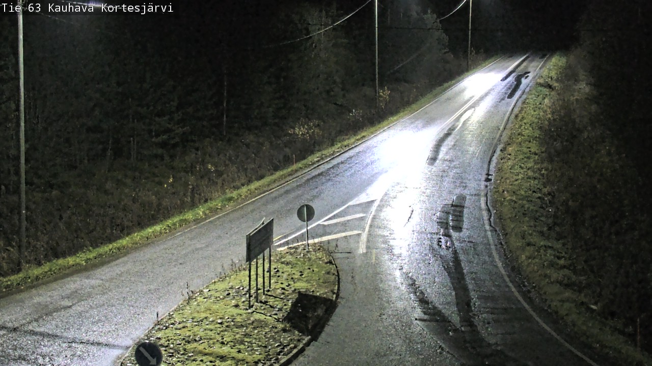Weather Camera Image Road 63 Kauhava Kortesjärvi, Kauhava, Etelä-Pohjanmaa