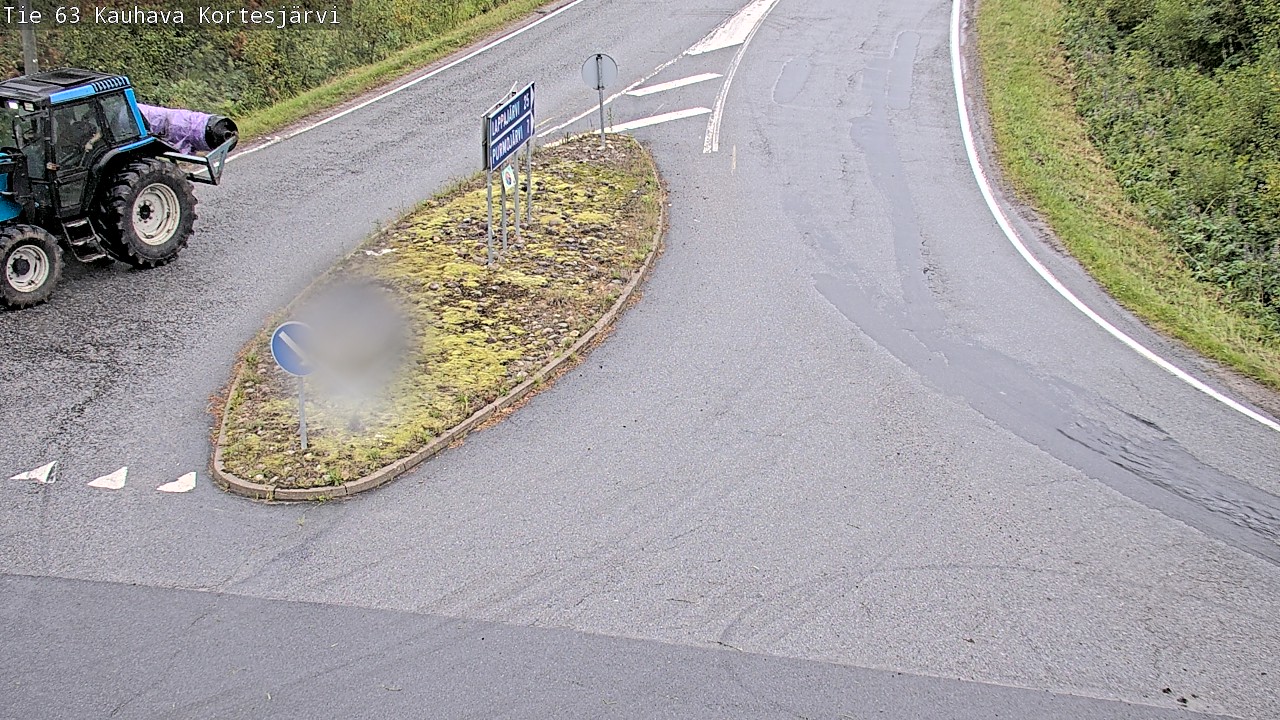 Weather Camera Image Väg 63 Kauhava Kortesjärvi, Kauhava, Etelä-Pohjanmaa