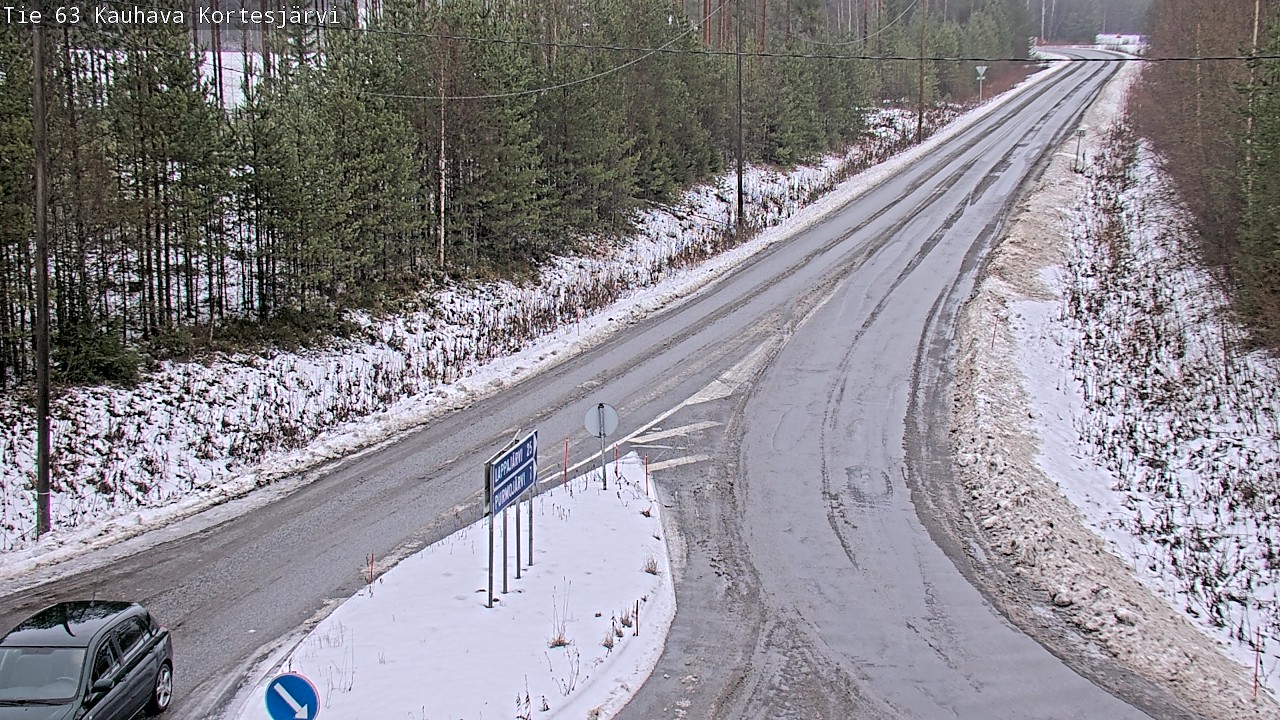 Weather Camera Image Road 63 Kauhava Kortesjärvi, Kauhava, Etelä-Pohjanmaa