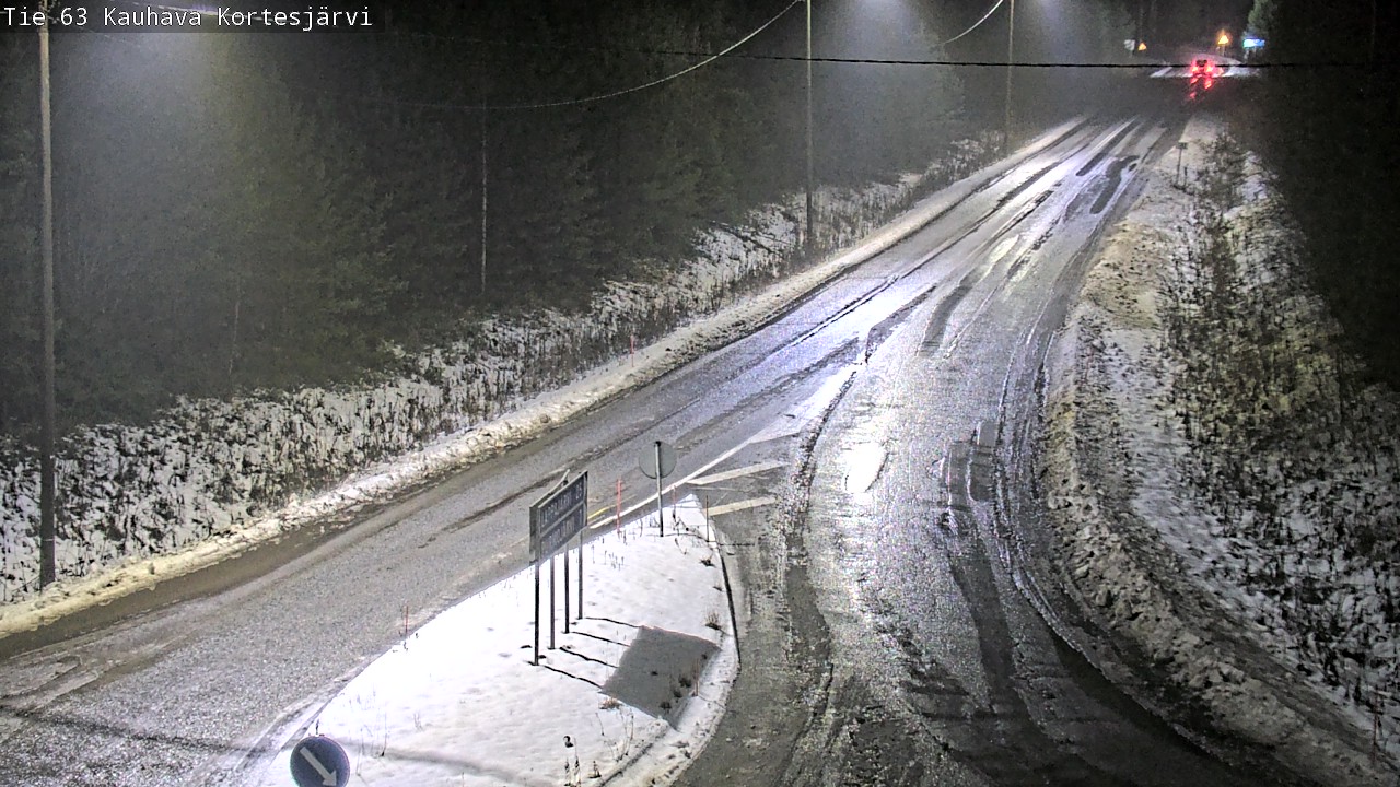 Weather Camera Image Road 63 Kauhava Kortesjärvi, Kauhava, Etelä-Pohjanmaa