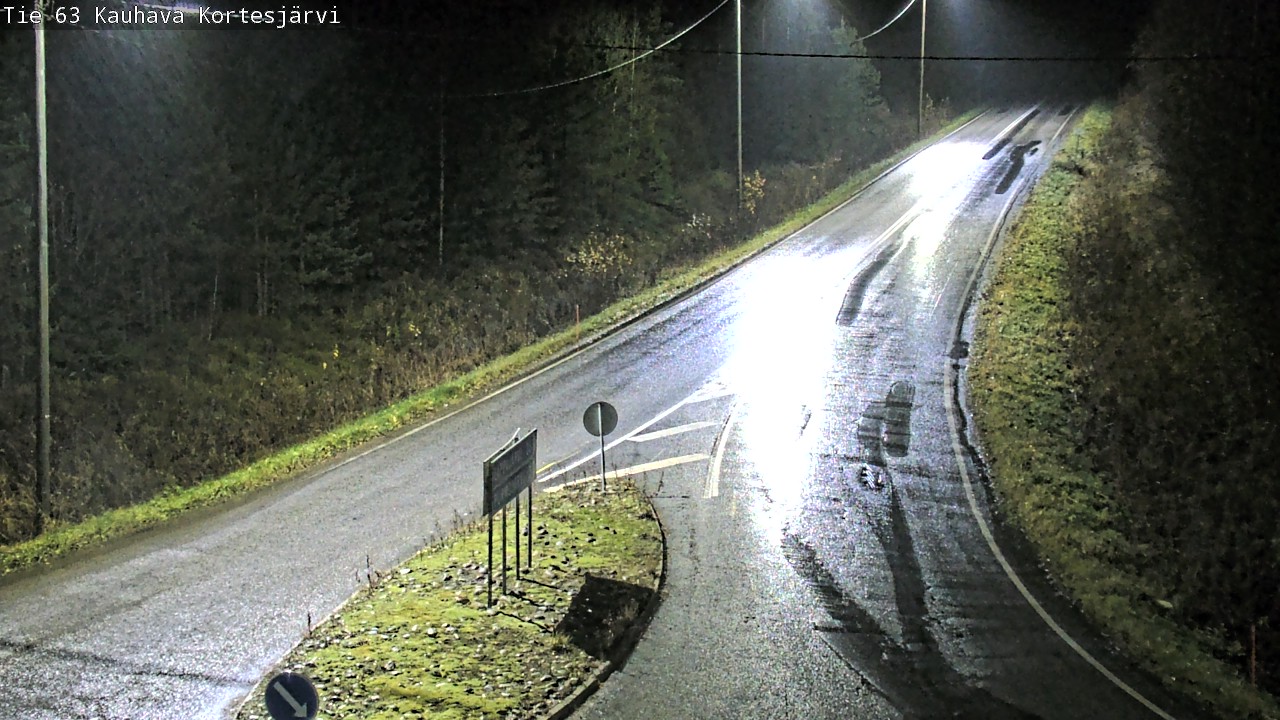Weather Camera Image Road 63 Kauhava Kortesjärvi, Kauhava, Etelä-Pohjanmaa