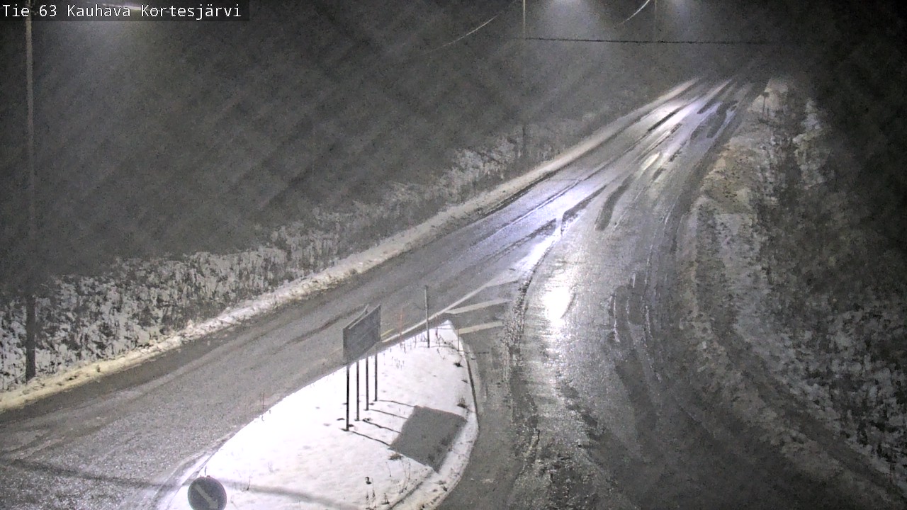 Weather Camera Image Road 63 Kauhava Kortesjärvi, Kauhava, Etelä-Pohjanmaa