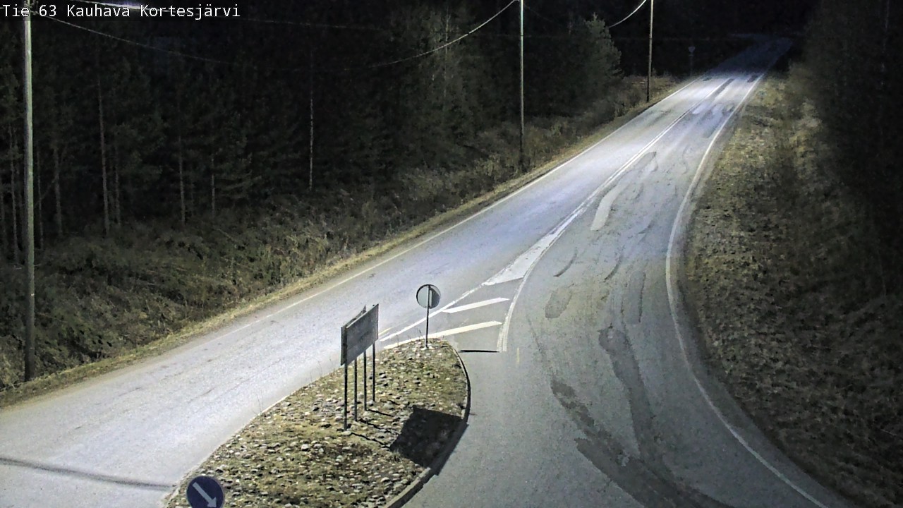 Weather Camera Image Road 63 Kauhava Kortesjärvi, Kauhava, Etelä-Pohjanmaa