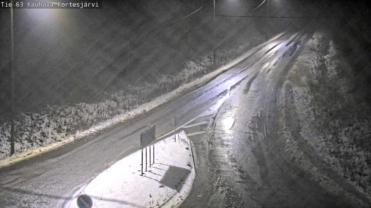 Weather Camera Image Road 63 Kauhava Kortesjärvi, Kauhava, Etelä-Pohjanmaa