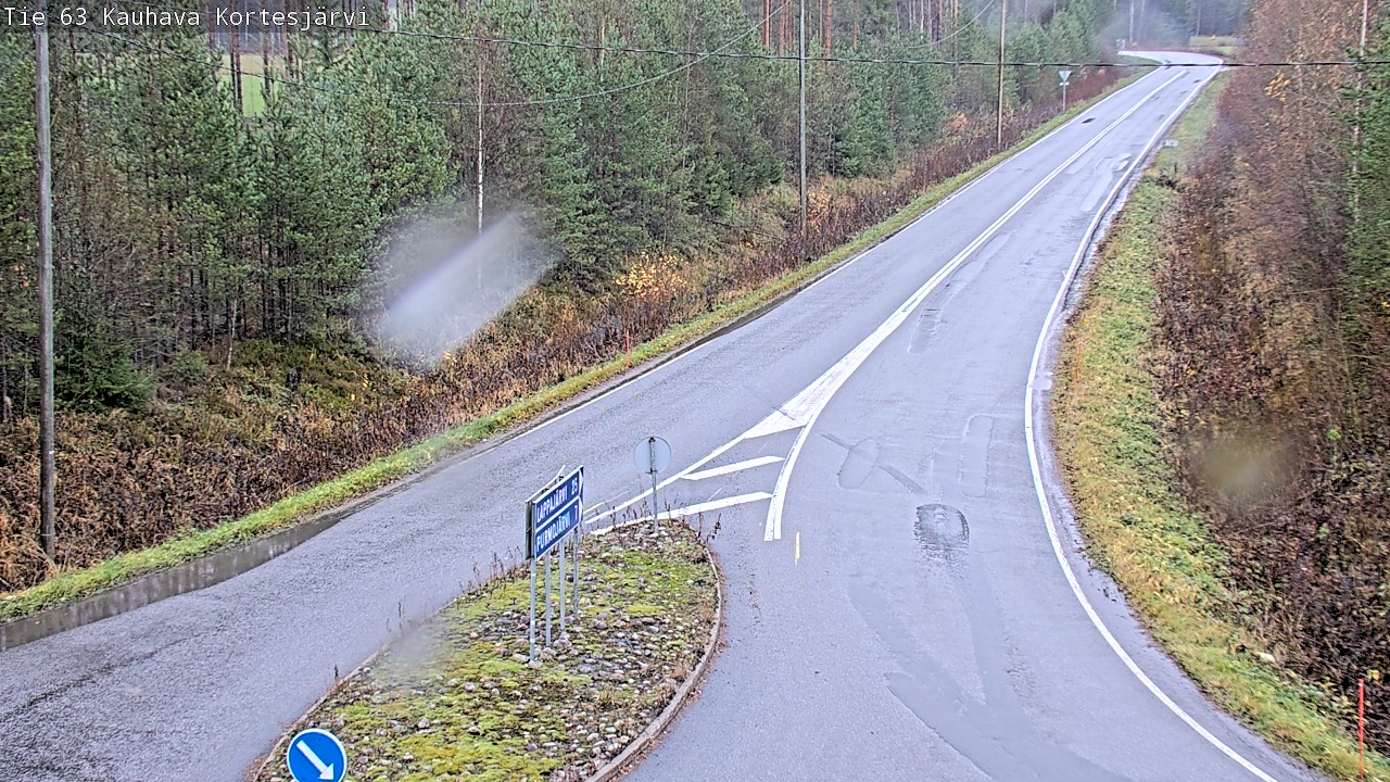 Weather Camera Image Road 63 Kauhava Kortesjärvi, Kauhava, Etelä-Pohjanmaa