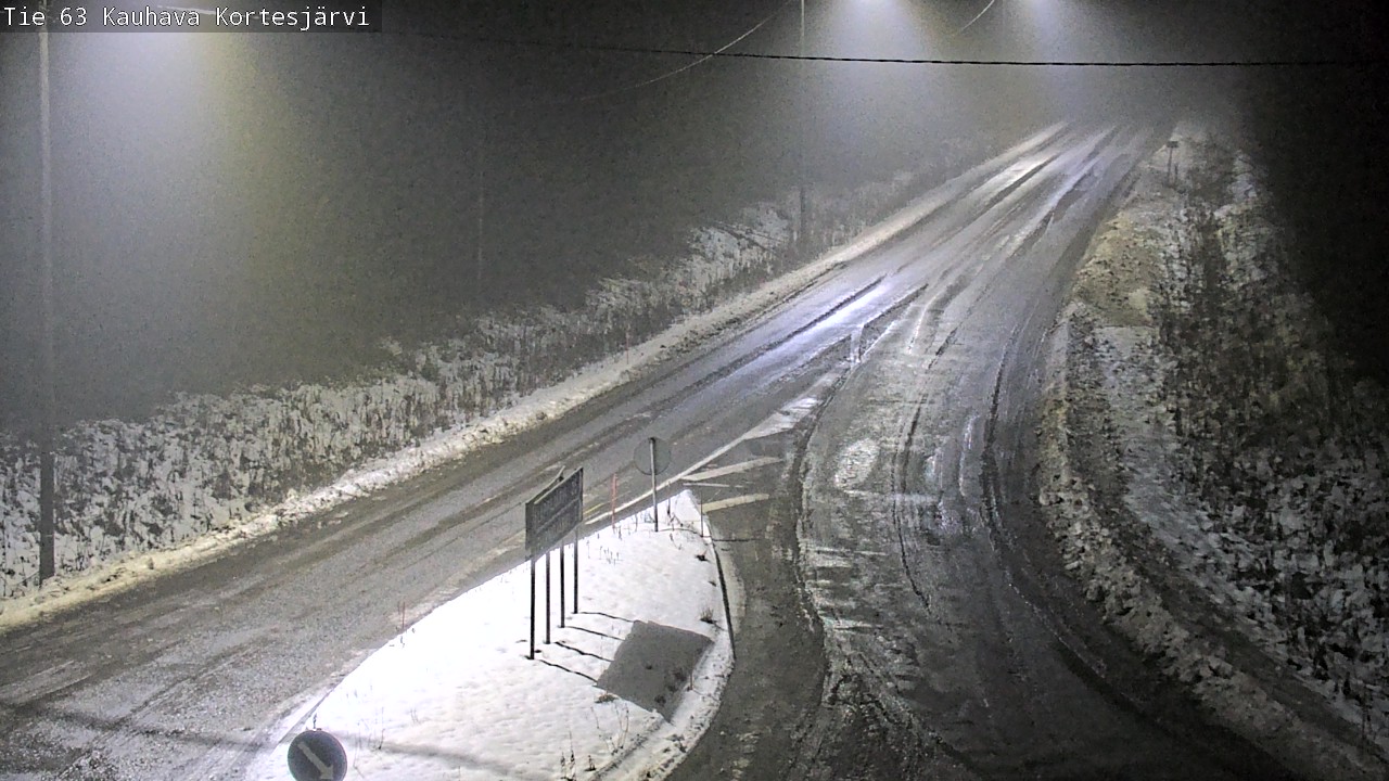 Weather Camera Image Road 63 Kauhava Kortesjärvi, Kauhava, Etelä-Pohjanmaa