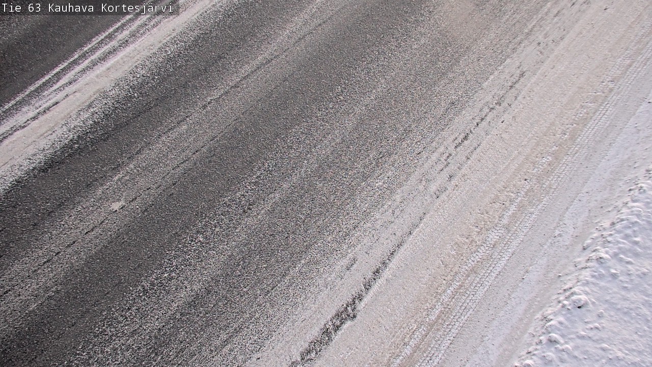 Weather Camera Image Road 63 Kauhava Kortesjärvi, Kauhava, Etelä-Pohjanmaa