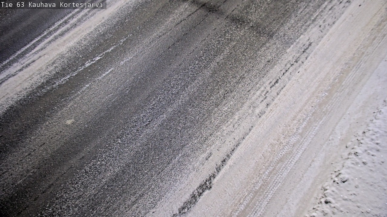 Weather Camera Image Road 63 Kauhava Kortesjärvi, Kauhava, Etelä-Pohjanmaa