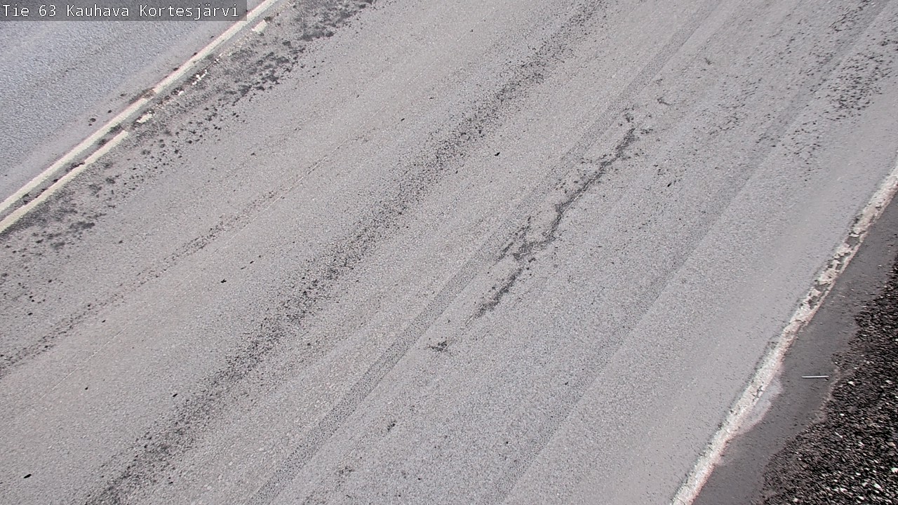 Weather Camera Image Road 63 Kauhava Kortesjärvi, Kauhava, Etelä-Pohjanmaa