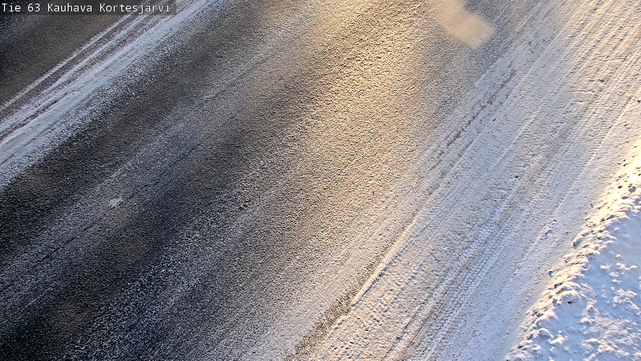 Weather Camera Image Road 63 Kauhava Kortesjärvi, Kauhava, Etelä-Pohjanmaa