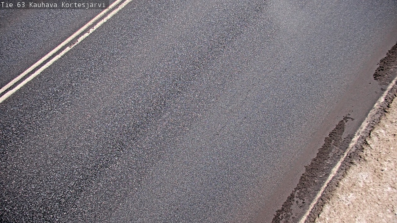 Weather Camera Image Road 63 Kauhava Kortesjärvi, Kauhava, Etelä-Pohjanmaa
