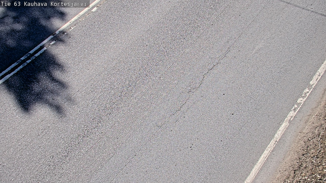 Weather Camera Image Väg 63 Kauhava Kortesjärvi, Kauhava, Etelä-Pohjanmaa