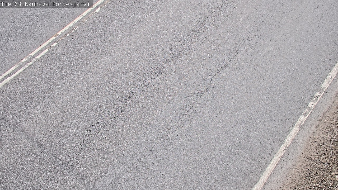 Weather Camera Image Väg 63 Kauhava Kortesjärvi, Kauhava, Etelä-Pohjanmaa