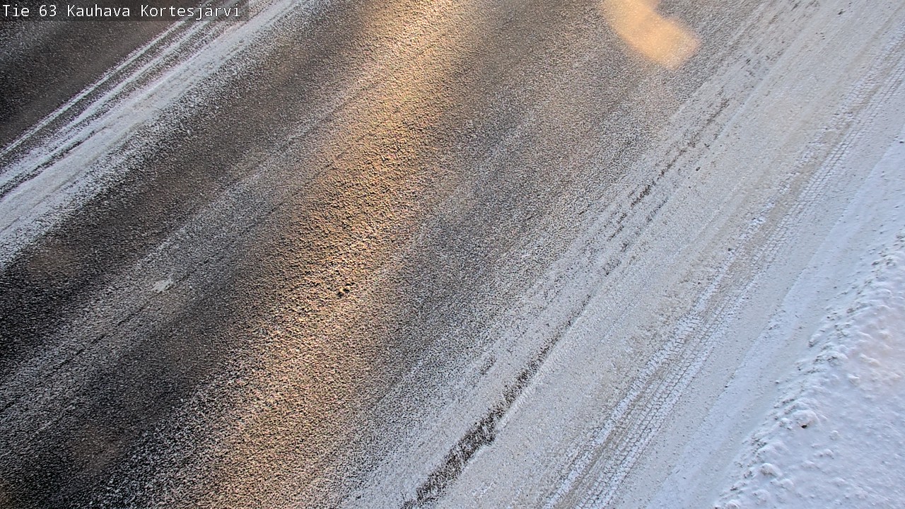 Weather Camera Image Road 63 Kauhava Kortesjärvi, Kauhava, Etelä-Pohjanmaa