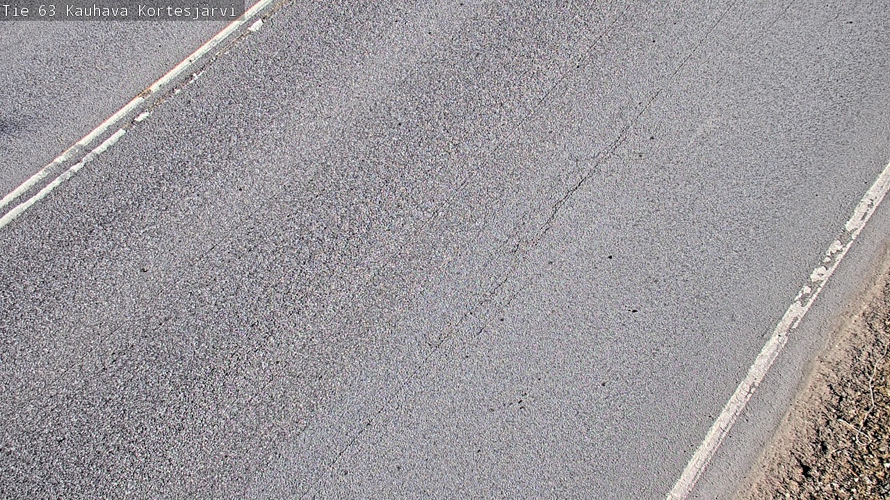 Weather Camera Image Väg 63 Kauhava Kortesjärvi, Kauhava, Etelä-Pohjanmaa