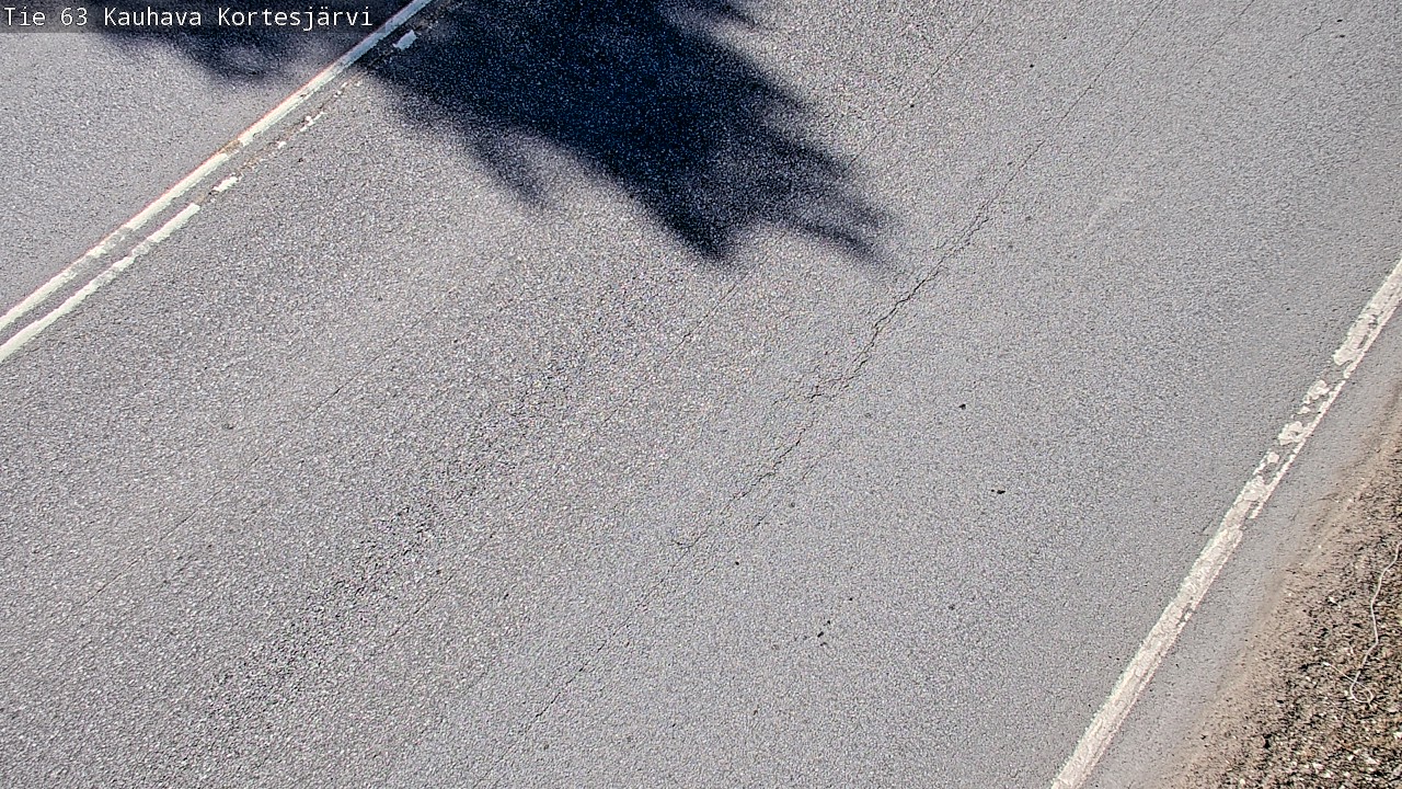 Weather Camera Image Väg 63 Kauhava Kortesjärvi, Kauhava, Etelä-Pohjanmaa