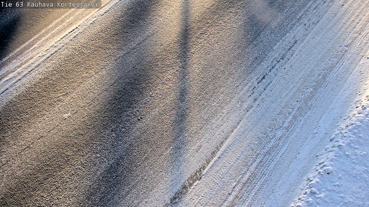 Weather Camera Image Road 63 Kauhava Kortesjärvi, Kauhava, Etelä-Pohjanmaa