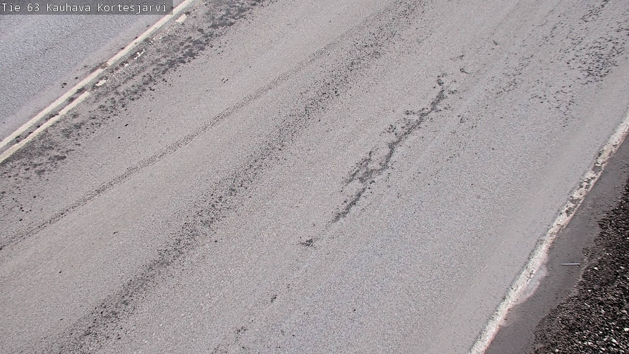 Weather Camera Image Road 63 Kauhava Kortesjärvi, Kauhava, Etelä-Pohjanmaa