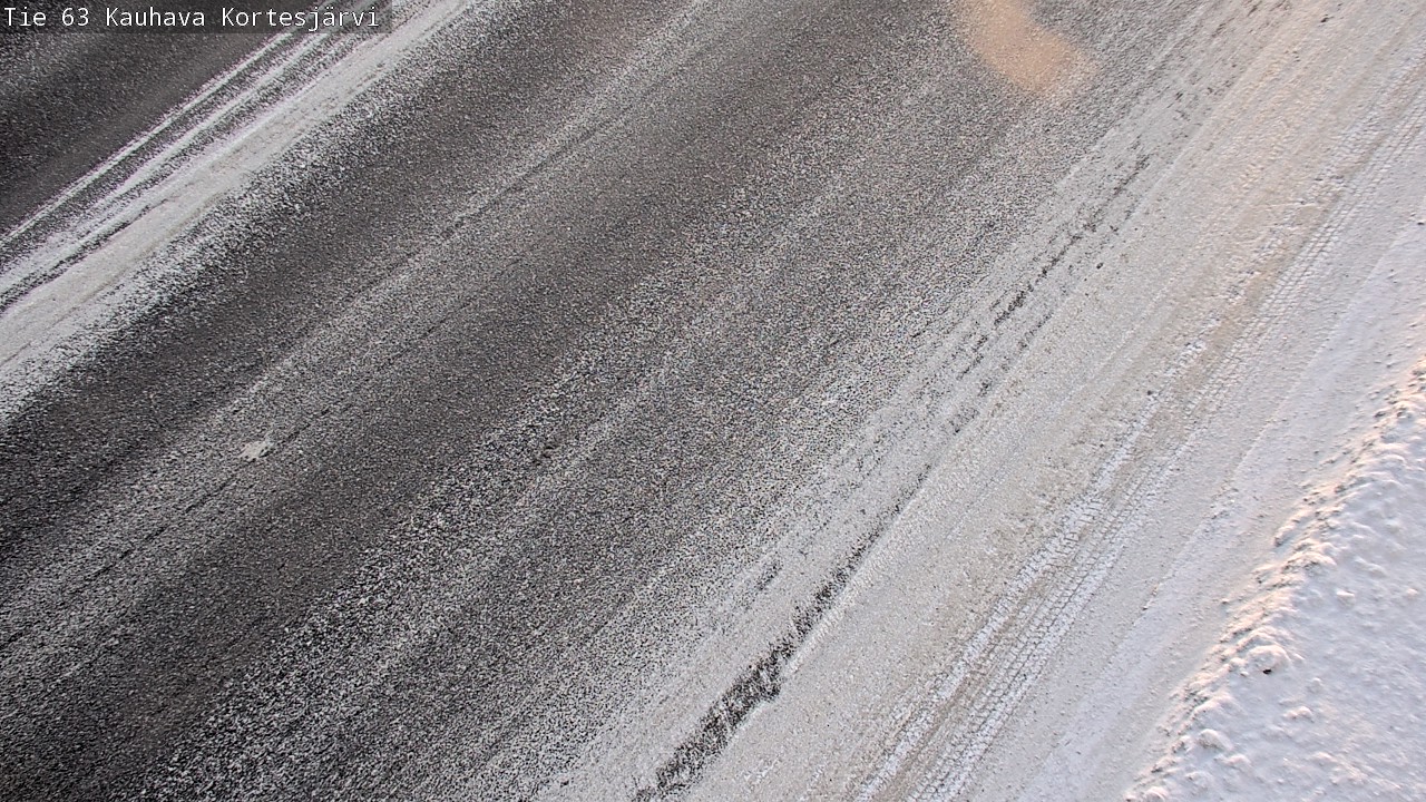 Weather Camera Image Road 63 Kauhava Kortesjärvi, Kauhava, Etelä-Pohjanmaa