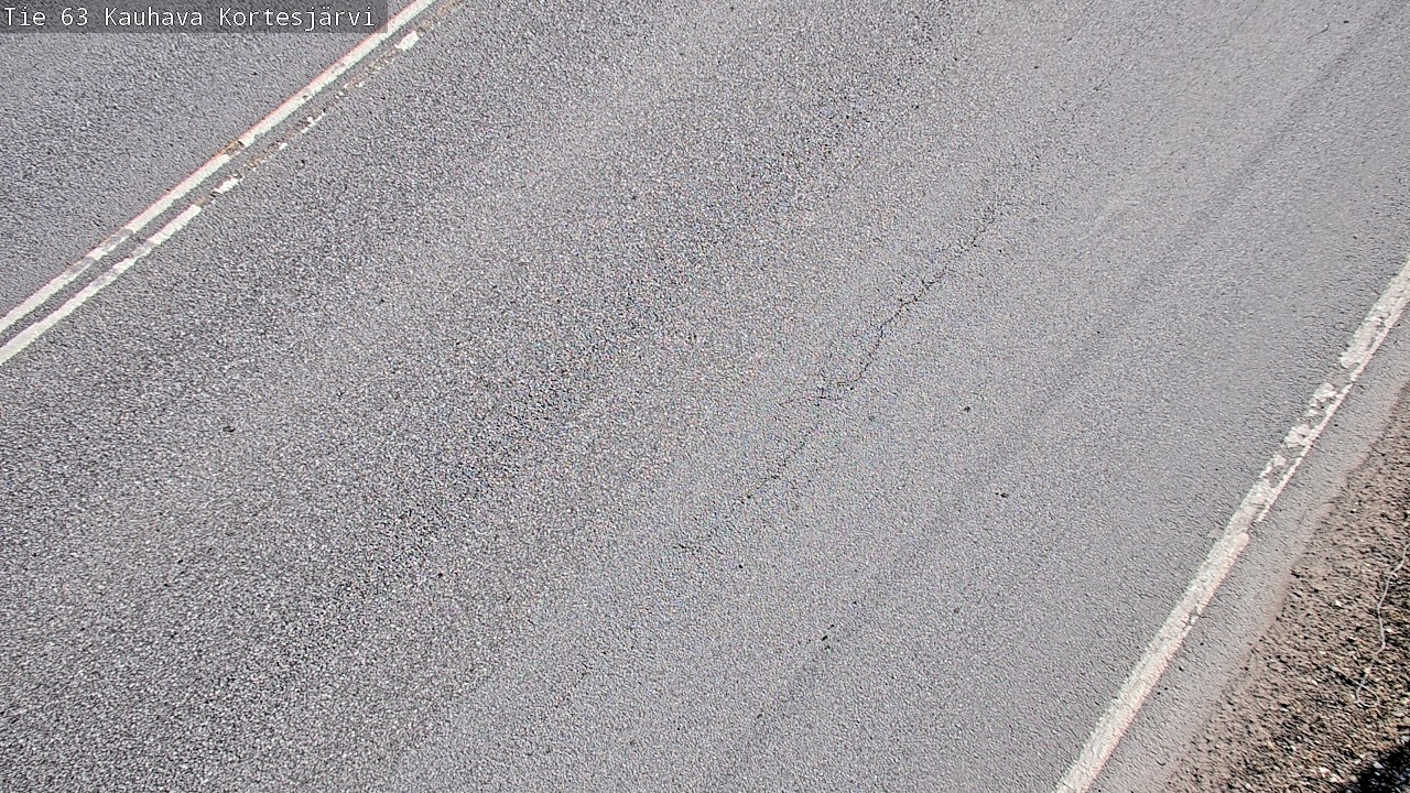 Weather Camera Image Väg 63 Kauhava Kortesjärvi, Kauhava, Etelä-Pohjanmaa