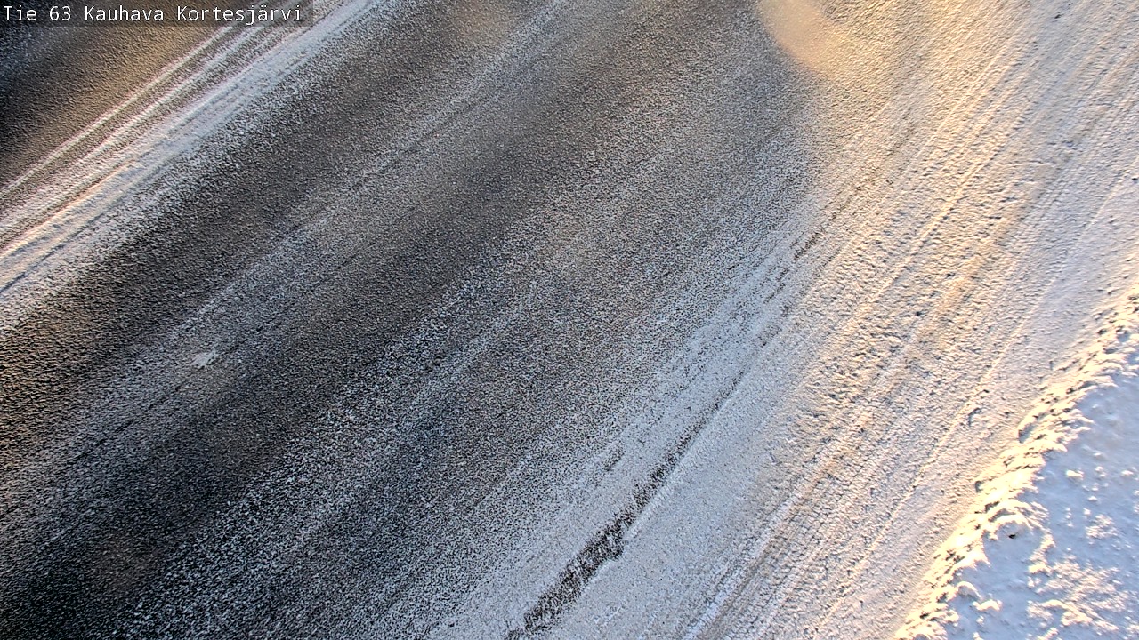 Weather Camera Image Road 63 Kauhava Kortesjärvi, Kauhava, Etelä-Pohjanmaa