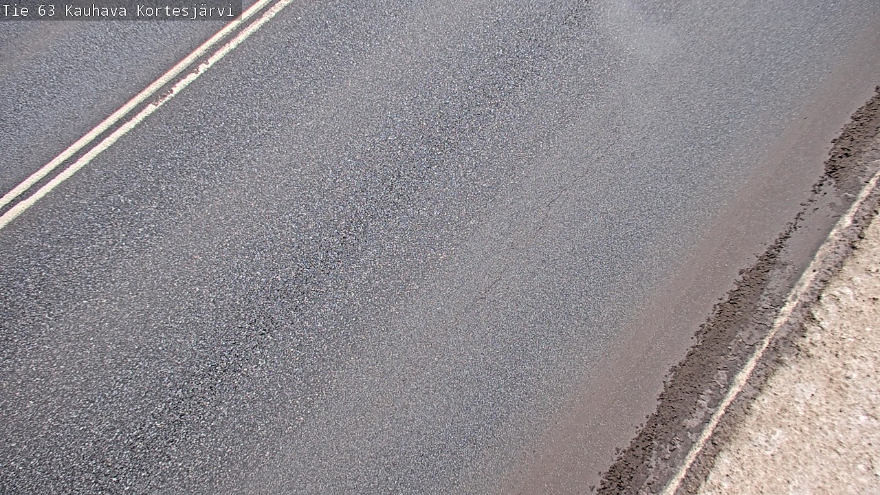 Weather Camera Image Road 63 Kauhava Kortesjärvi, Kauhava, Etelä-Pohjanmaa