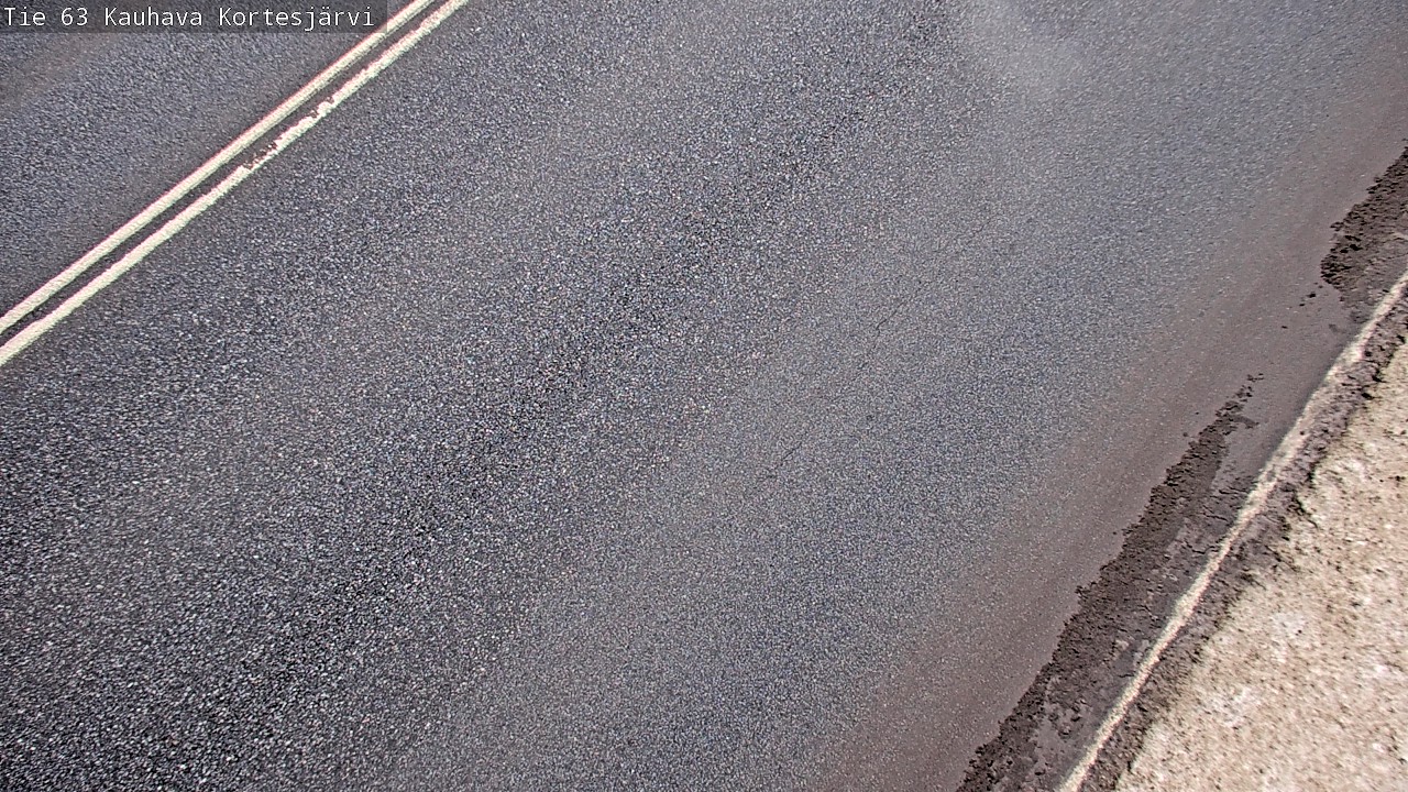 Weather Camera Image Road 63 Kauhava Kortesjärvi, Kauhava, Etelä-Pohjanmaa