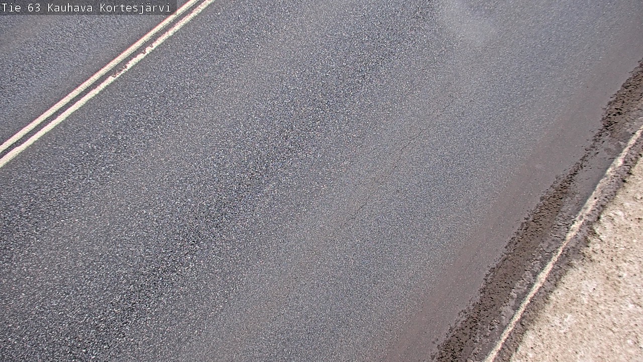 Weather Camera Image Road 63 Kauhava Kortesjärvi, Kauhava, Etelä-Pohjanmaa