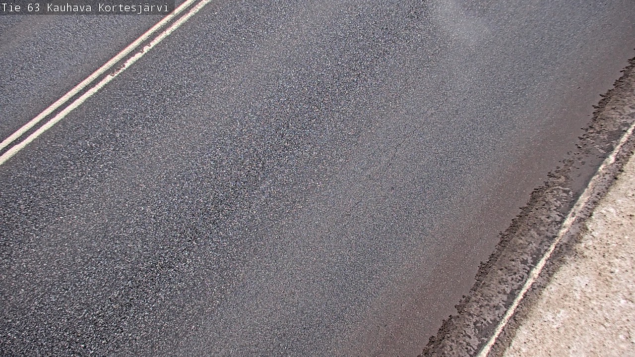 Weather Camera Image Road 63 Kauhava Kortesjärvi, Kauhava, Etelä-Pohjanmaa