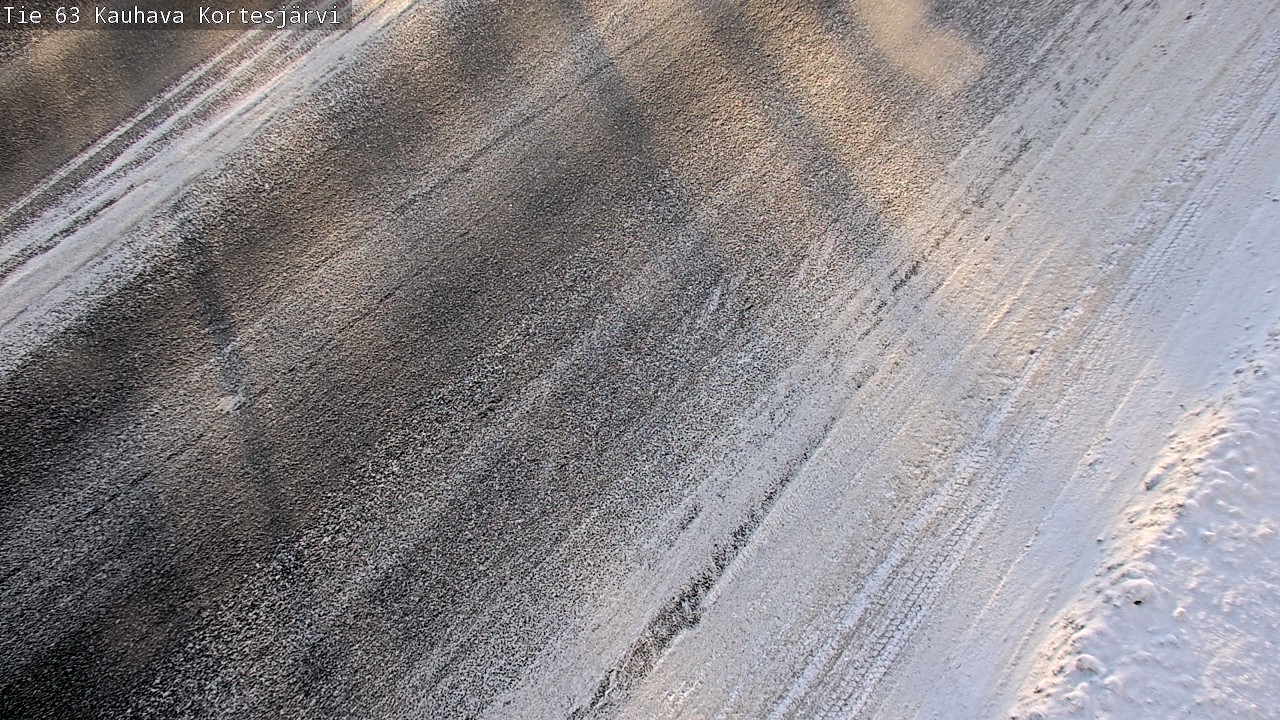 Weather Camera Image Road 63 Kauhava Kortesjärvi, Kauhava, Etelä-Pohjanmaa
