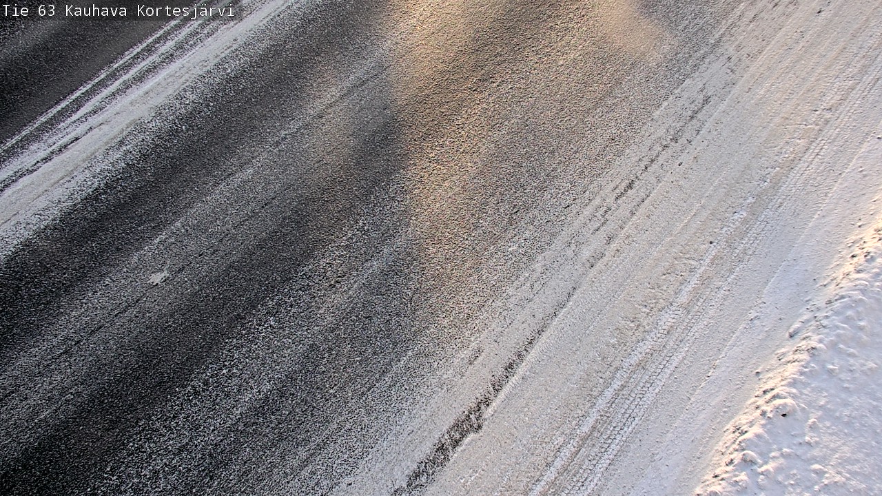 Weather Camera Image Road 63 Kauhava Kortesjärvi, Kauhava, Etelä-Pohjanmaa