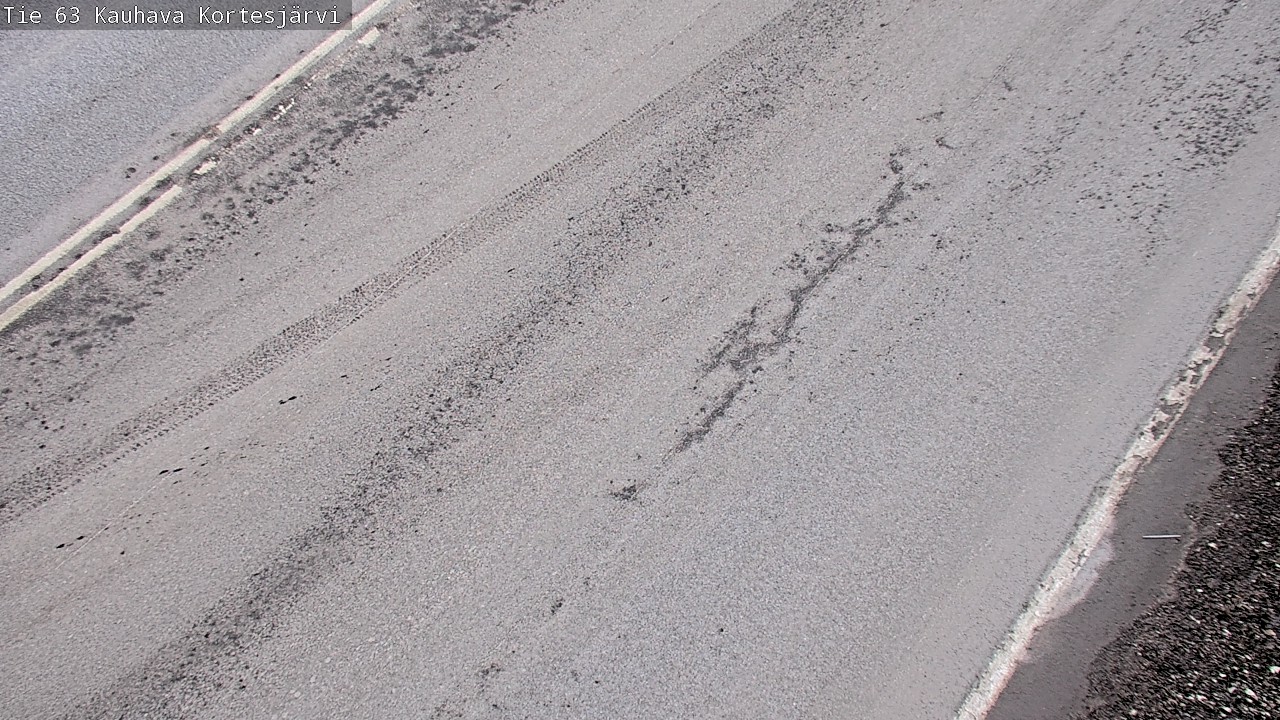 Weather Camera Image Road 63 Kauhava Kortesjärvi, Kauhava, Etelä-Pohjanmaa