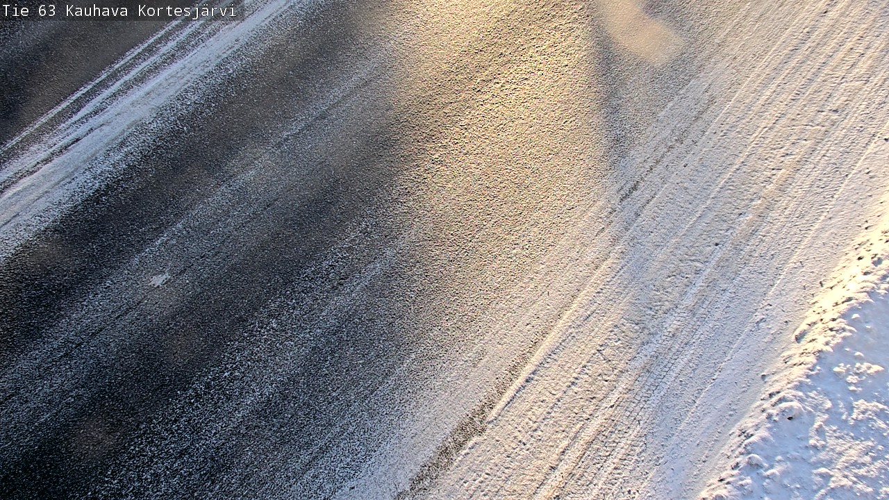 Weather Camera Image Road 63 Kauhava Kortesjärvi, Kauhava, Etelä-Pohjanmaa