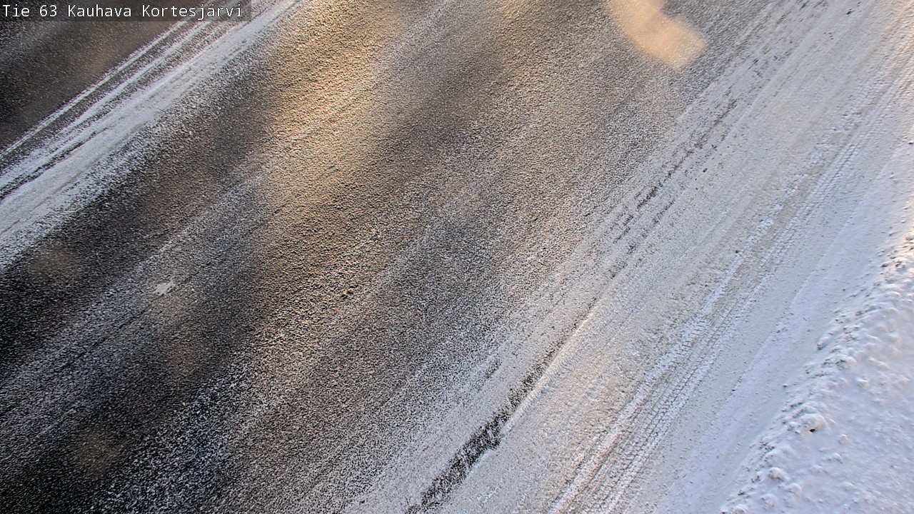 Weather Camera Image Road 63 Kauhava Kortesjärvi, Kauhava, Etelä-Pohjanmaa