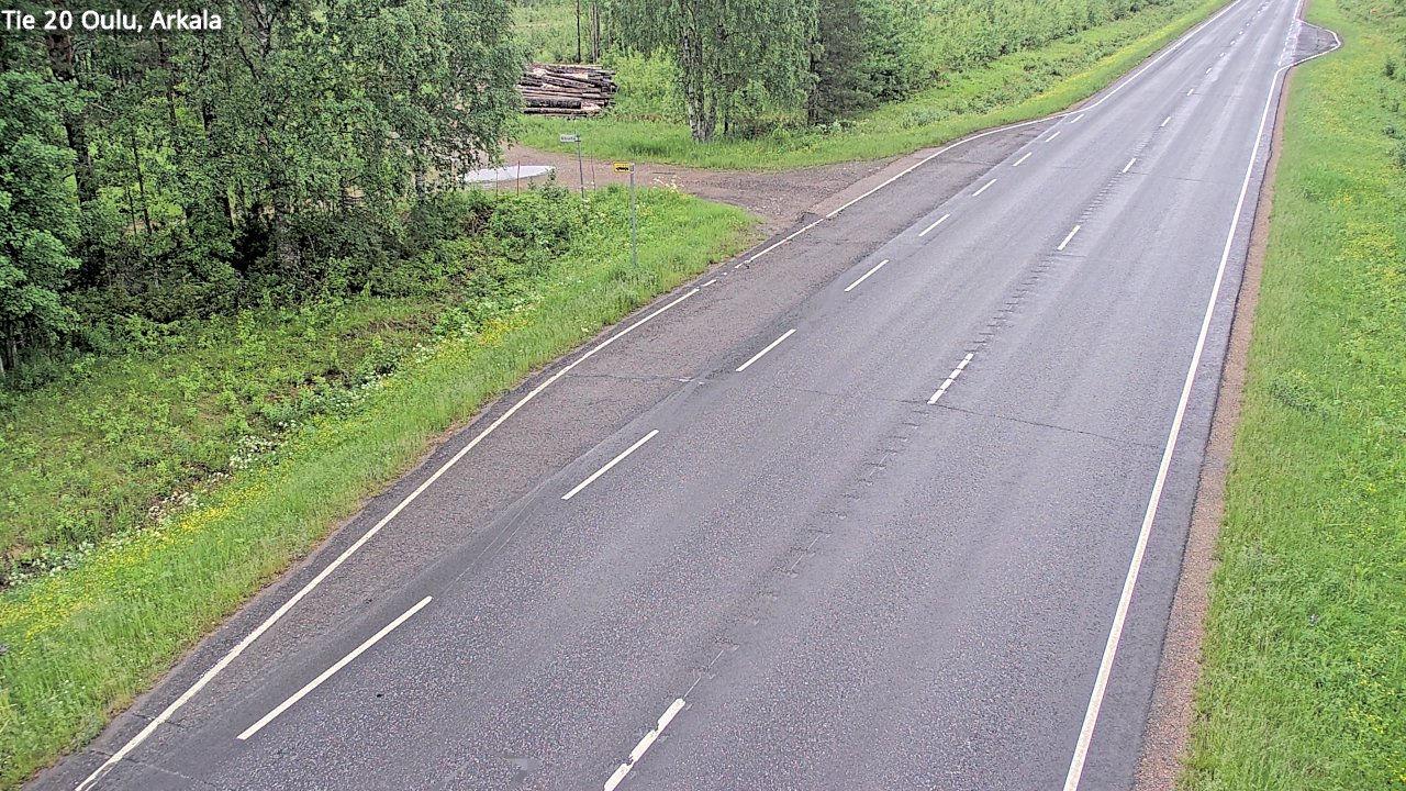 Kelikamerat Kuva Tie 20 Oulu, Arkala, Oulu, Pohjois-Pohjanmaa