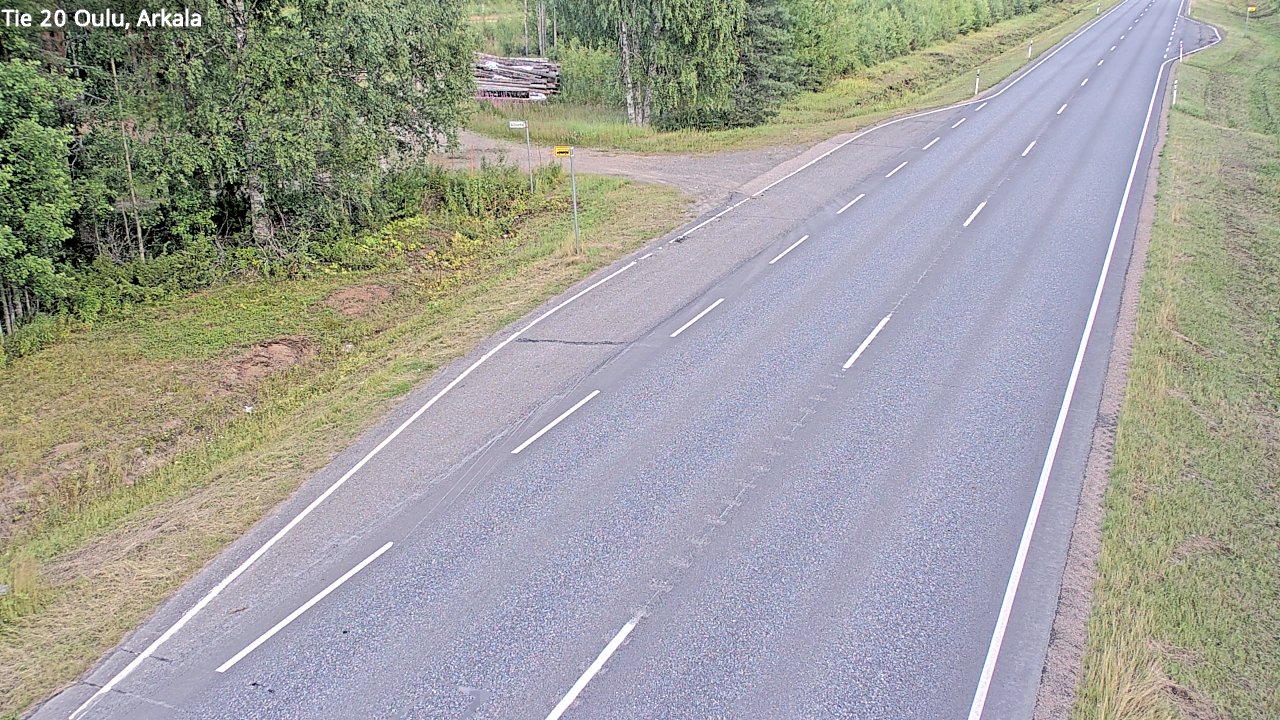 Kelikamerat Kuva Tie 20 Oulu, Arkala, Oulu, Pohjois-Pohjanmaa