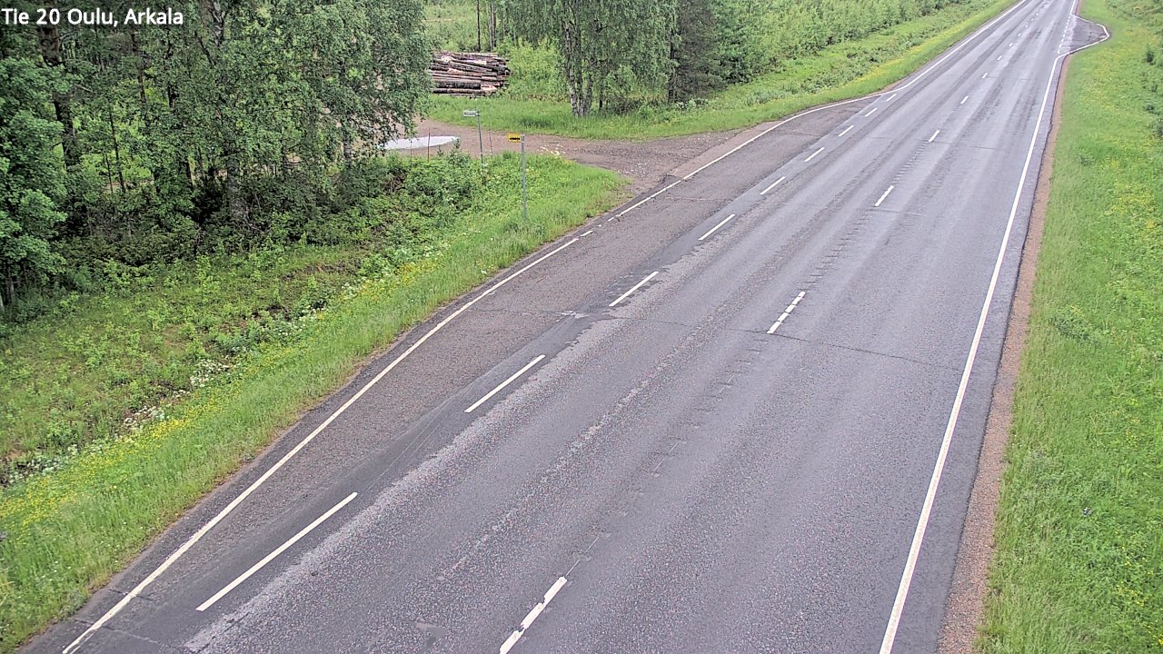 Kelikamerat Kuva Tie 20 Oulu, Arkala, Oulu, Pohjois-Pohjanmaa