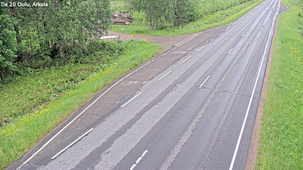 Kelikamerat Kuva Tie 20 Oulu, Arkala, Oulu, Pohjois-Pohjanmaa