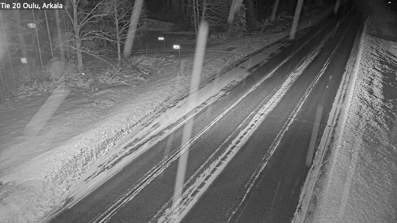 Weather Camera Image Väg 20 Oulu, Arkala, Oulu, Pohjois-Pohjanmaa