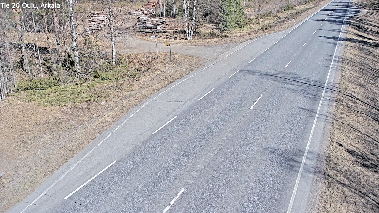 Kelikamerat Kuva Tie 20 Oulu, Arkala, Oulu, Pohjois-Pohjanmaa