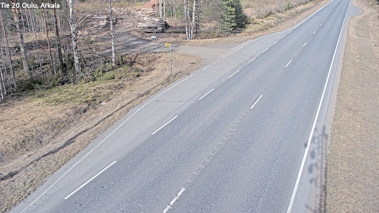 Kelikamerat Kuva Tie 20 Oulu, Arkala, Oulu, Pohjois-Pohjanmaa