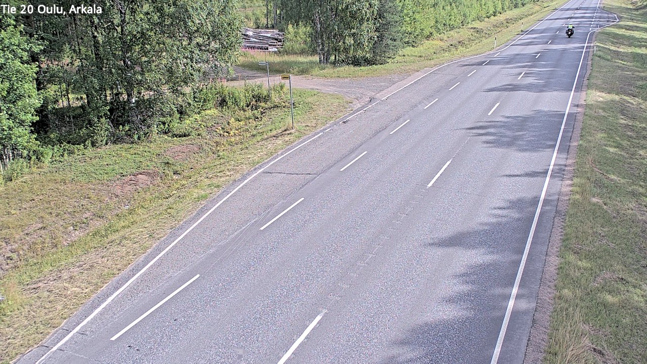 Weather Camera Image Road 20 Oulu, Arkala, Oulu, Pohjois-Pohjanmaa