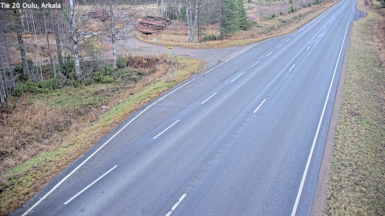 Kelikamerat Kuva Tie 20 Oulu, Arkala, Oulu, Pohjois-Pohjanmaa