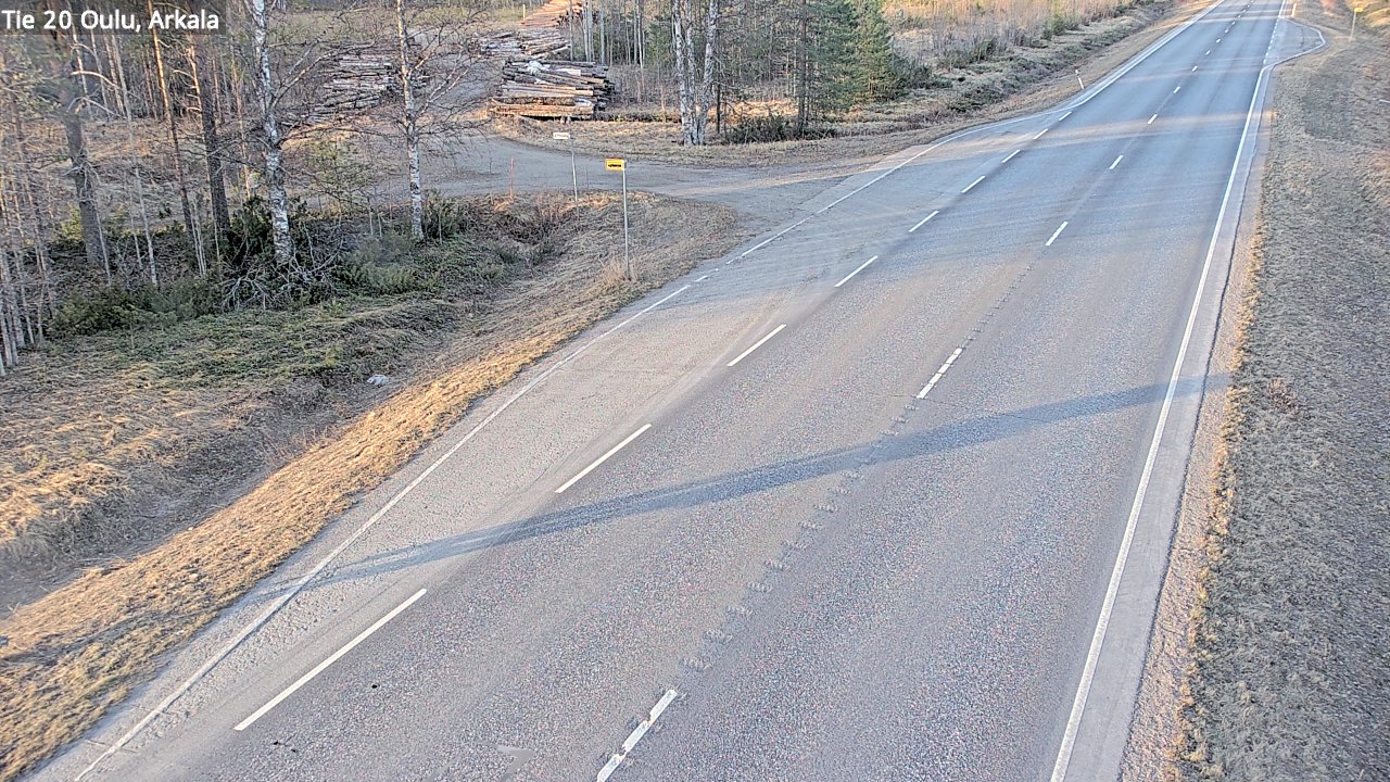 Kelikamerat Kuva Tie 20 Oulu, Arkala, Oulu, Pohjois-Pohjanmaa