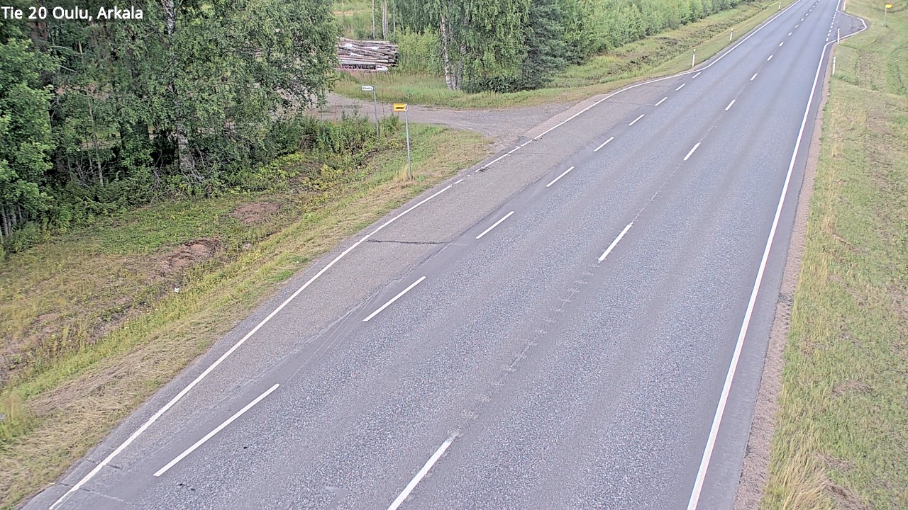 Kelikamerat Kuva Tie 20 Oulu, Arkala, Oulu, Pohjois-Pohjanmaa