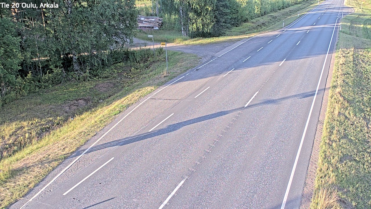 Kelikamerat Kuva Tie 20 Oulu, Arkala, Oulu, Pohjois-Pohjanmaa