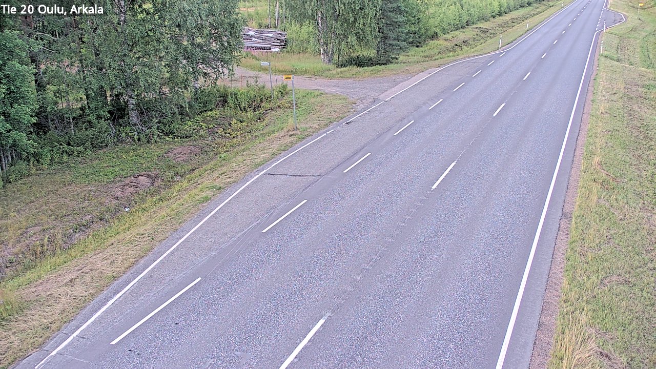 Kelikamerat Kuva Tie 20 Oulu, Arkala, Oulu, Pohjois-Pohjanmaa