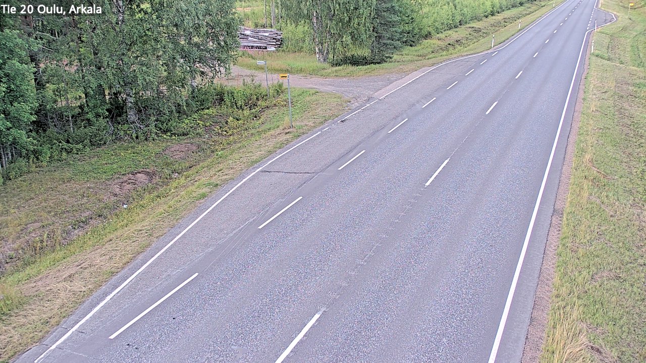 Kelikamerat Kuva Tie 20 Oulu, Arkala, Oulu, Pohjois-Pohjanmaa